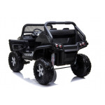 Elektrické autíčko Mercedes Unimog - nelakované - čierne